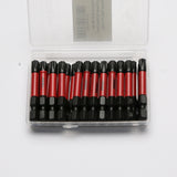 TMAX 25 pc Torx T35, 2 Inch Long Screwdriver Insert Bit with 1/4 Inch Hex-Shank 