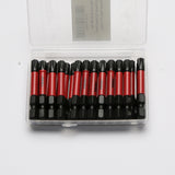 TMAX 25 pc Torx T35, 2" Long Impact Torsion Screwdriver Insert Bits with 1/4" Hex-Shank