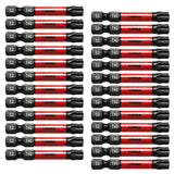 TMAX 25 pc Torx T40, 2 Inch Long Screwdriver Insert Bit with 1/4 Inch Hex-Shank 