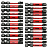 TMAX 25 pc Torx T40, 2" Long Impact Torsion Screwdriver Insert Bits with 1/4" Hex-Shank