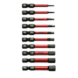 TMAX 20 pc H1.5-H8.0 Impact Torsion Screwdriver Insert Bits Hex Head Allen Wrench, 1/4" Hex-Shank