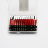 TMAX 25 pc H1.5 Impact Torsion Screwdriver Insert Bits Hex Head Allen Wrench, 1/4 " Hex-Shank