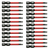 TMAX 25 pc H3.0 Impact Torsion Screwdriver Insert Bits Hex Head Allen Wrench, 1/4 " Hex-Shank