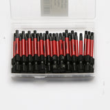 TMAX 25 pc H3.0 Hex Head Allen Wrench Screwdriver Insert Bit Set, 1/4 " Hex-Shank