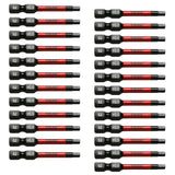 TMAX 25 pc H3.5 Impact Torsion Screwdriver Insert Bits Hex Head Allen Wrench, 1/4 " Hex-Shank