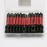 TMAX 25 pc H3.5 Impact Torsion Screwdriver Insert Bits Hex Head Allen Wrench, 1/4 " Hex-Shank