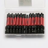 TMAX 25 pc H3.5 Hex Head Allen Wrench Screwdriver Insert Bit Set, 1/4 " Hex-Shank
