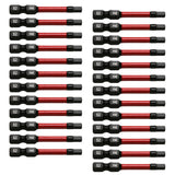 TMAX 25 pc H4.0 Impact Torsion Screwdriver Insert Bits Hex Head Allen Wrench, 1/4 " Hex-Shank