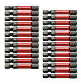 TMAX 25 pc H7.0 Impact Torsion Screwdriver Insert Bits Hex Head Allen Wrench, 1/4 " Hex-Shank
