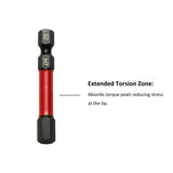 TMAX 25 pc H7.0 Impact Torsion Screwdriver Insert Bits Hex Head Allen Wrench, 1/4 " Hex-Shank