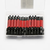 TMAX 25 pc H7/64" Hex Head Allen Wrench Screwdriver Insert Bit, 1/4 " Hex-Shank