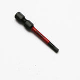 TMAX 25 pc H1/8" Impact Torsion Screwdriver Insert Bits Hex Head Allen Wrench, 1/4" Hex-Shank