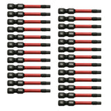 TMAX 25 pc H9/64" Impact Torsion Screwdriver Insert Bits Hex Head Allen Wrench, 1/4" Hex-Shank