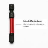 TMAX 25 pc H7/32" Hex Head Allen Wrench Screwdriver Insert Bit, 1/4 " Hex-Shank