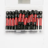 TMAX 25 pc H7/32" Impact Torsion Screwdriver Insert Bits Hex Head Allen Wrench, 1/4" Hex-Shank