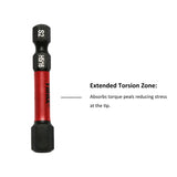 TMAX 25 pc H5/16" Hex Head Allen Wrench Screwdriver Insert Bit, 1/4 " Hex-Shank