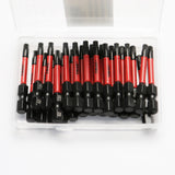 TMAX 25 pc H5/16" Impact Torsion Screwdriver Insert Bits Hex Head Allen Wrench, 1/4" Hex-Shank