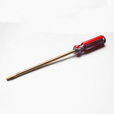 TMAX Non-Sparking 3/8 Inch Slotted Screwdriver, Beryllium Bronze Copper  8 Inch Working Length