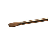 TMAX Non-Sparking 3/8 Inch Slotted Screwdriver, Beryllium Bronze Copper  8 Inch Working Length