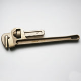 TMAX Non-Sparking 14 Inch Pipe Wrench, Aluminum-Bronze Non Spark 