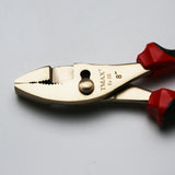 TMAX Non-Sparking 8 inch Slip-Joint Plier, Aluminum-Bronze k - Wide Jaw Opening up to  5/8 Inch