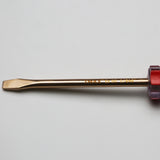 TMAX Beryllium Bronze Copper Non-Sparking 1/4 Inch Flat Screwdriver