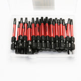 TMAX 25 pc Torx T20, 2" Long Screwdriver Insert Bit with 1/4 " Hex-Shank