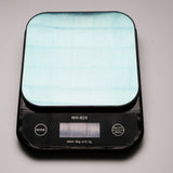 TMAX Waterproof Kitchen Scale, 0.1g/0.003oz High Precision, 5kg/11lb,  USB Rechargeable.
