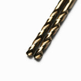 TMAX 2 pc 5/16 In Cobalt M35 Metal Drill Bit with Three-Flat Shank for Drilling