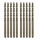 TMAX 10 pc 1/8 In Cobalt M35 Metal Drill Bit for Drilling