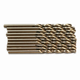 TMAX 10 pc 1/8 In Cobalt M35 Metal Drill Bit for Drilling