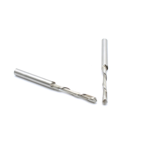 TMAX 2pc 3/16 Inch Drywall Bit Downward Spiral Router Cutout Bits