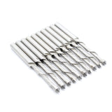 TMAX 10pc 3/16 Inch Drywall Bit Downward Spiral Router Cutout Bits
