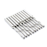 TMAX 10pc 3/16 Inch Drywall Bit Downward Spiral Router Cutout Bits