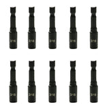 TMAX 10pc 3/16" Magnetic Nut Driver Set Cr-V Steel  Impact Power Hex Nut Driver with 1/4" Hex Shank