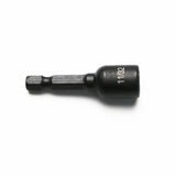 TMAX 10pc 11/32" Cr-V Steel Magnetic Impact Power Hex Nut Driver Set with 1/4" Hex Shank