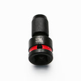 TMAX 1pc 1/2" Drive Female to 1/4" Hex Adapter,CR-MO Impact Screwdriver Bit Holder