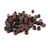 TMAX 50 pc 1/2" and 50 pc 1/4" Sand Drum Grit 60 Coarse with 2 pc 1/2" Mandrel fit Dremel