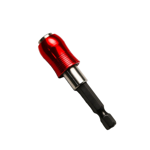 TMAX 1pc Quick Release Security Screwdriver Bit Holder Impact Ready, 1/4 Inch Hex Shank