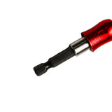 TMAX 1pc Quick Release Security Screwdriver Bit Holder Impact Ready, 1/4 Inch Hex Shank