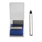TMAX Deburring Tool With 10 pc High Speed Steel Blades and a Silver Hand,Works On Metal, Plastic