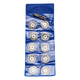 TMAX 10 pc 7/8" Breath Diamond Coated Cut Off Wheel Saw Disc with 2 Mandrel 1/8" Shank for Dremel