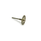 TMAX 10 pc 7/8" Breath Diamond Coated Cut Off Wheel Saw Disc with 2 Mandrel 1/8" Shank for Dremel