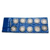 TMAX 10 pc 1-3/4" Solid Diamond Coated Cut Off Wheel Saw Disc with 2 Mandrel 1/8" Shank for Dremel