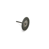 TMAX 10 pc 1-3/4" Solid Diamond Coated Cut Off Wheel Saw Disc with 2 Mandrel 1/8" Shank for Dremel