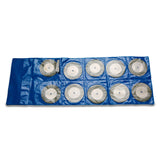 TMAX 10 pc 2" Solid Diamond Coated Cut Off Wheel Saw Disc with 2 Mandrel 1/8" Shank for Dremel
