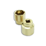 TMAX Non Sparking 3/4" 6-Point Socket, 1/2" Square Drive, Aluminum Bronze Corrosion-Resistant
