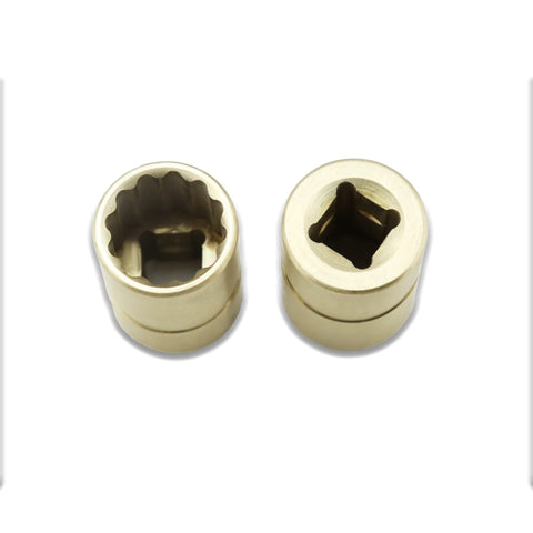 TMAX Non Sparking 10 mm 12-Point Socket, 1/2" Square Drive, Aluminum Bronze Corrosion-Resistant