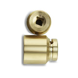 TMAX Non Sparking 9 mm 12-Point Socket, 1/2" Square Drive, Aluminum Bronze Corrosion-Resistant