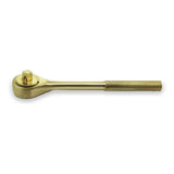 TMAX Non Sparking Ratchet Wrench, 1/2" Square Drive, Aluminum Bronze Corrosion-Resistant